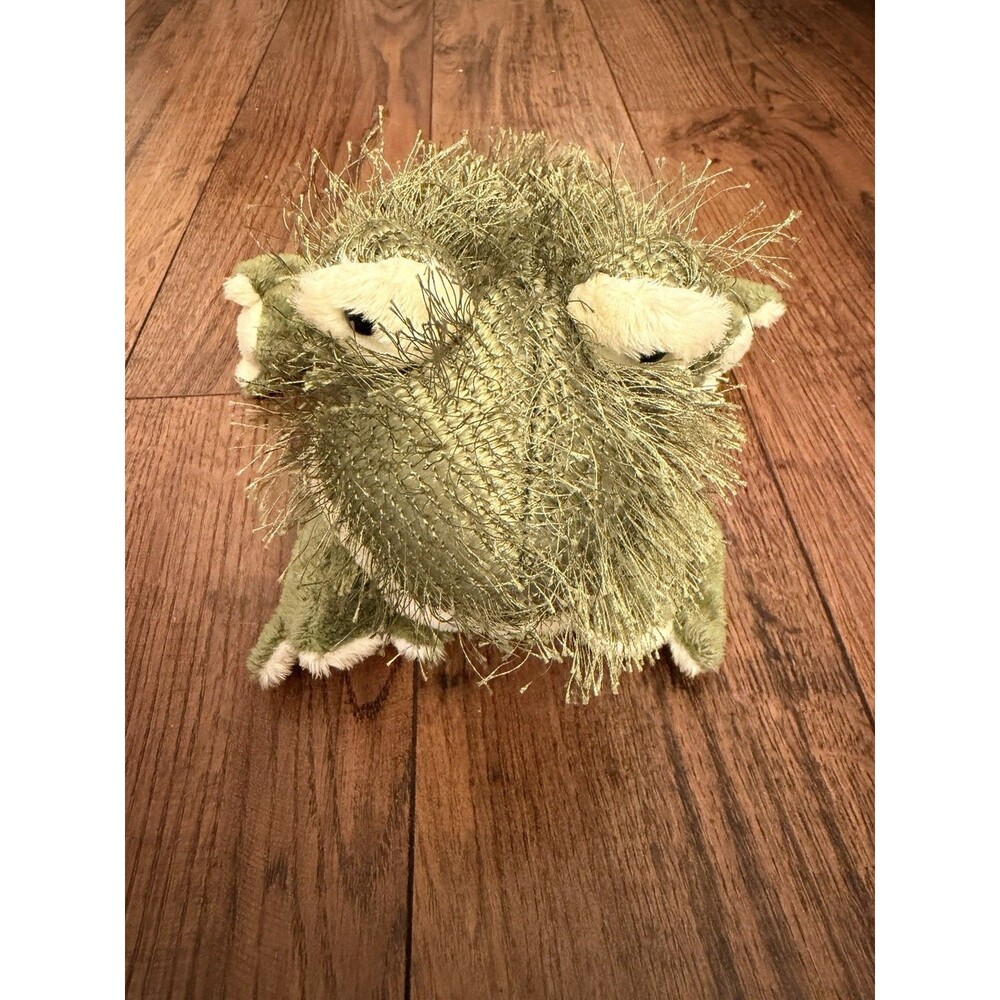 Ganz Webkinz Frog Plush Stuffed Animal Toy 8" Green Fuzzy Soft Collectible P2